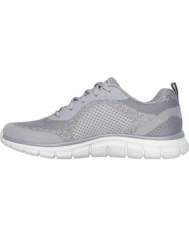 Esportes  de Homem SKECHERS SNEAKERS TRACK-GLENDOR HOMBRE GRIS
