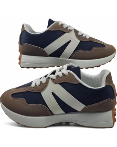 Sneaker für Herren TIMBOS ZAPATILLA DEPORTIVA DE HOMBRE KAKI 131064 AZUL