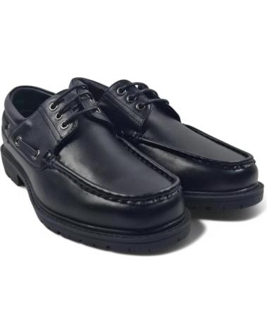 Scarpe per Uomo TIMBOS ZAPATO NAUTICO DE HOMBRE 131056 NEGRO