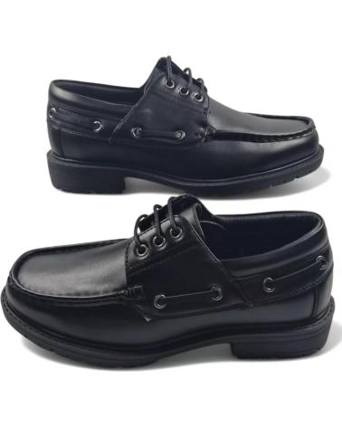 Scarpe per Uomo TIMBOS ZAPATO NAUTICO DE HOMBRE 131056 NEGRO