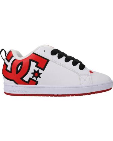Sportif pour Femme et Homme DC SHOES ZAPATILLAS COURT GRAFFIK SHOE WHITE MULTICOLOR