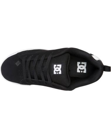 Sportif pour Homme et Femme et Fille et Garçon DC SHOES ZAPATILLAS COURT GRAFFIK SHOE BLACK MULTICOLOR