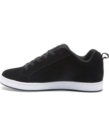 Sportif pour Homme et Femme et Fille et Garçon DC SHOES ZAPATILLAS COURT GRAFFIK SHOE BLACK MULTICOLOR