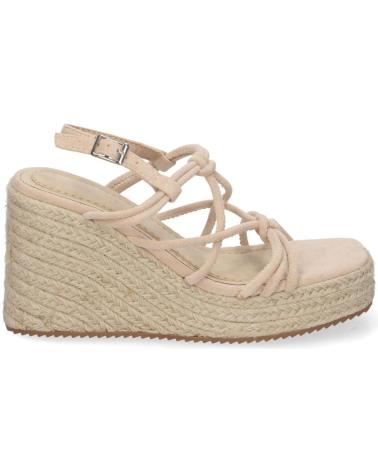 Woman Sandals PUNTOSALAO SANDALIAS DE CUNA EN YUTE PALA DE TIRAS PARA MUJER COLOR BEI VARIOS COLORES