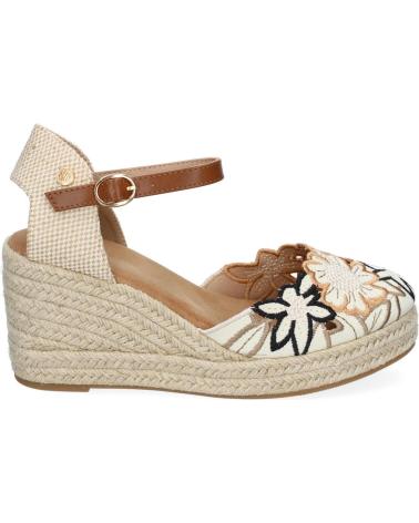 Woman Sandals PUNTOSALAO SANDALIAS DE CUNA MEDIA EN YUTE PALA FLORAL PARA MUJER COLOR VARIOS COLORES