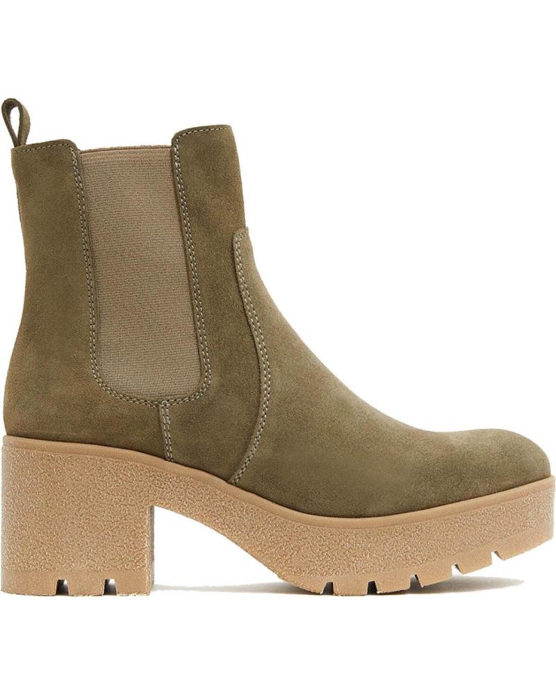 Stivaletti per Donna MARILA BOTIN MUJER ESTILO CHELSEA EN SERRAJE FOREST MUSGO VERDE