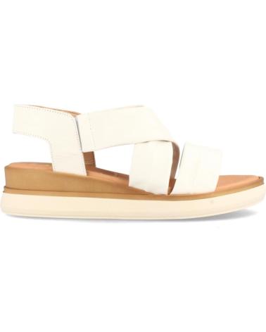 Woman Sandals MARILA SANDALIA PARA MUJER CON CUNA EN PIEL DESIRED BLANCO