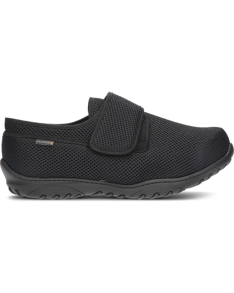 Woman and Man Zapatillas deporte CALZAMEDI DOMESTICO Y-O POSTOPERATORIO CERRADO 2171 NEGRO