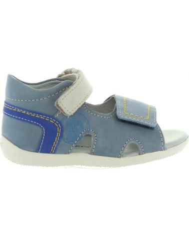 Sandalias de Niña y Niño KICKERS 545080-10 BICUBASURF 53 BLEU BEIGE