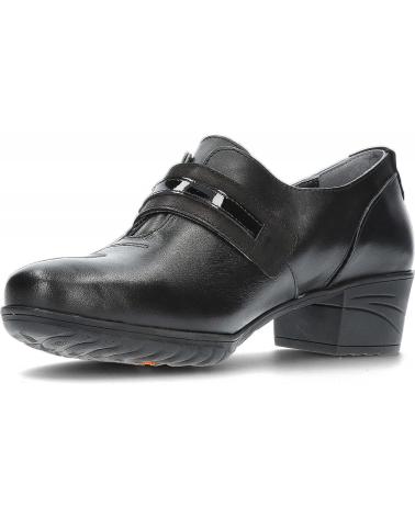 Zapatos de tacón de Mujer FLUCHOS ZAPATO F0587 NEGRO MUJER S NOB GLO NEGRO N N
