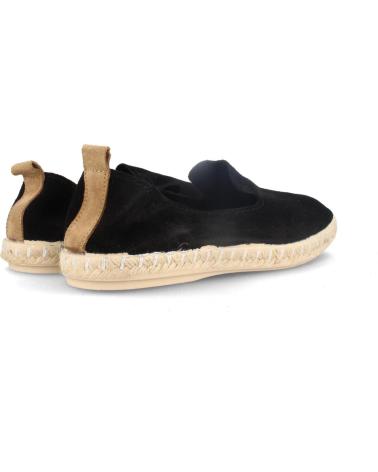 Sapatos de Mulher MARILA ALPARGATAS PARA MUJER EN SERRAJE PISO YUTE LOLA NEGRO