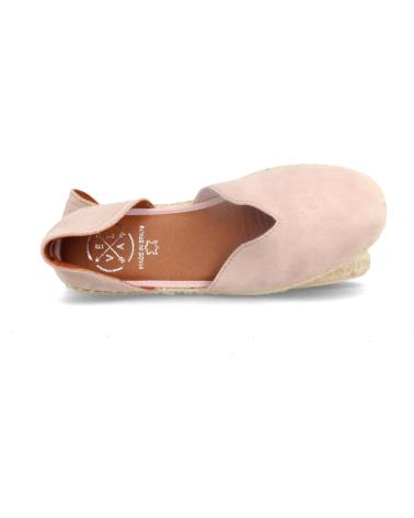 Sapatos de Mulher MARILA ALPARGATAS PARA MUJER EN SERRAJE PISO YUTE FORMA CORAZON JEA ROSA
