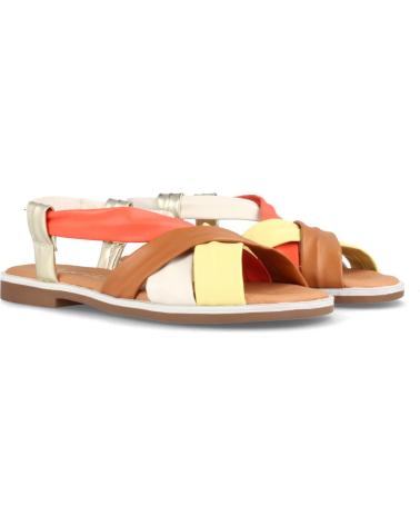 Sandalen für Damen MARILA SANDALIAS PARA MUJER PLANAS EN PIEL CORA MULTI CUERO