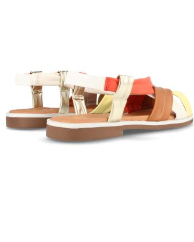 Sandalen für Damen MARILA SANDALIAS PARA MUJER PLANAS EN PIEL CORA MULTI CUERO