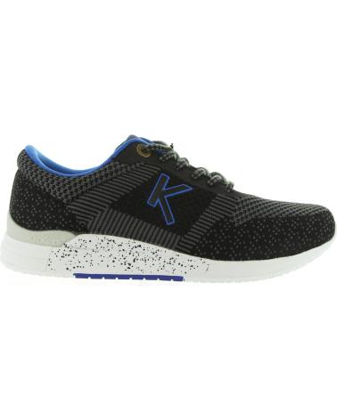 Zapatillas deporte de Mujer y Niña y Niño KICKERS 522010-30 KNITWEAR 83 NOIR GRIS