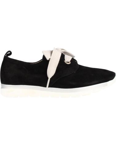 Deportivas de Mujer MARILA SNEAKER PARA MUJER EN SERRAJE CON CORDONES EN LAZADA SKY NEG NEGRO