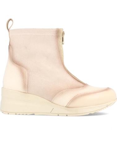 Stivaletti per Donna MARILA BOTIN DE PIEL PARA MUJER CON PLANTILLA ACOLCHADA Y EXTRAIBLE BEIGE