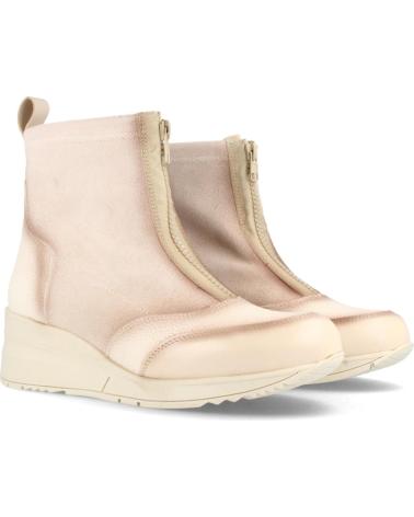Stivaletti per Donna MARILA BOTIN DE PIEL PARA MUJER CON PLANTILLA ACOLCHADA Y EXTRAIBLE BEIGE