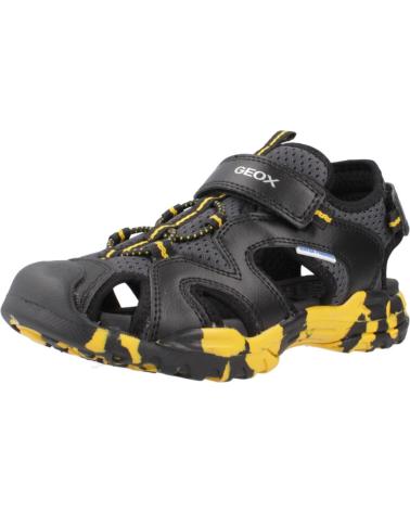 Sandalen für Junge GEOX SANDALIAS NINO MODELO J BOREALIS B COLOR NEGRO C0054