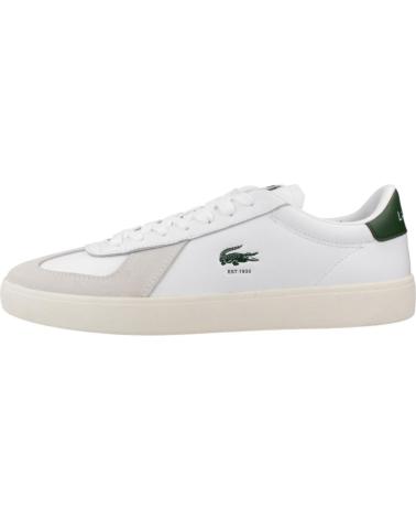 Sneaker für Herren LACOSTE ZAPATILLAS HOMBRE MODELO BASESHOT PRO COLOR BLANCO WHTWHT