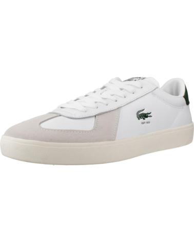 Sneaker für Herren LACOSTE ZAPATILLAS HOMBRE MODELO BASESHOT PRO COLOR BLANCO WHTWHT