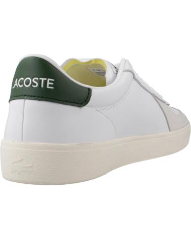 Sneaker für Herren LACOSTE ZAPATILLAS HOMBRE MODELO BASESHOT PRO COLOR BLANCO WHTWHT