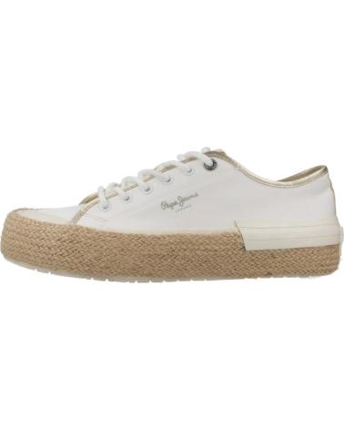 Sneaker für Damen PEPE JEANS ZAPATILLAS MUJER MODELO SAMOI MIX COLOR BLANCO 800WHT