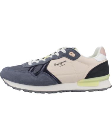 Sneaker für Damen PEPE JEANS ZAPATILLAS MUJER MODELO BRIT CAMP W COLOR AZUL 559DRK