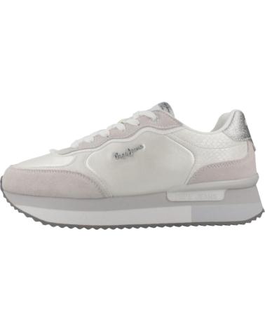 Sneaker für Damen PEPE JEANS ZAPATILLAS MUJER MODELO RUSPER SHINE COLOR BLANCO 800WHT