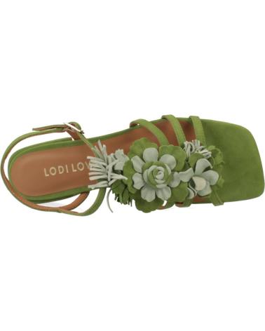 Sandalen für Damen LODI SANDALIAS MUJER MODELO KON5357 COLOR VERDE YUKA