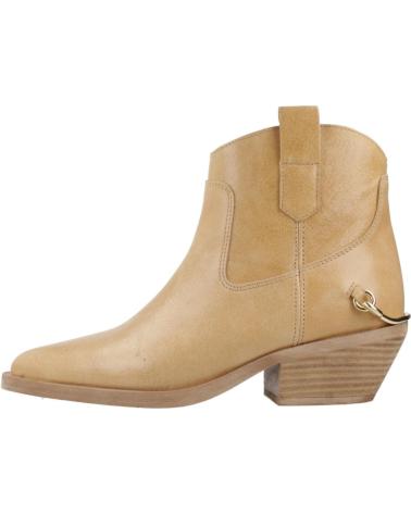 Stiefel für Damen ALPE BOTINES MUJER MODELO 5362 19 COLOR MARRON CLARO CAMELLO