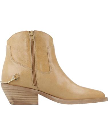 Stiefel für Damen ALPE BOTINES MUJER MODELO 5362 19 COLOR MARRON CLARO CAMELLO