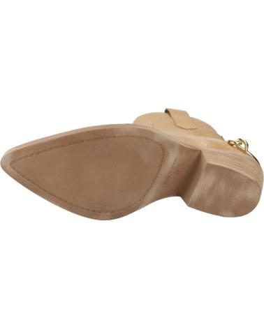 Stiefel für Damen ALPE BOTINES MUJER MODELO 5362 19 COLOR MARRON CLARO CAMELLO