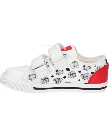 Esportes  de Menina e Menino GEOX B45D5C 0AN54 B KILWI WHITE-RED C0050