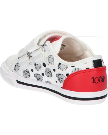 Esportes  de Menina e Menino GEOX B45D5C 0AN54 B KILWI WHITE-RED C0050