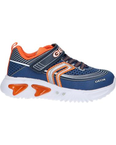 Esportes  de Menino GEOX J15DZA 00011 J ASSISTER C0820 NAVY-ORANGE