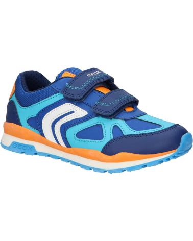 Deportivas de Niño GEOX J4515D 054FU J PAVEL C0685 ROYAL-ORANGE