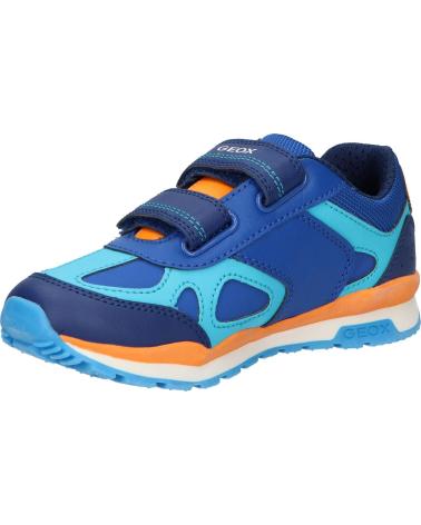 Deportivas de Niño GEOX J4515D 054FU J PAVEL C0685 ROYAL-ORANGE