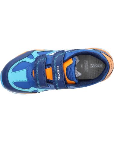 Deportivas de Niño GEOX J4515D 054FU J PAVEL C0685 ROYAL-ORANGE