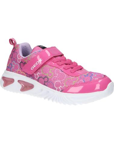 Deportivas de Niña GEOX J45E9D 09LHH J ASSISTER C8238 FUCHSIA-MULTICOLOR