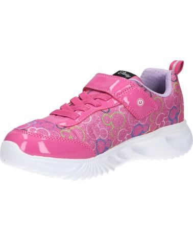Deportivas de Niña GEOX J45E9D 09LHH J ASSISTER C8238 FUCHSIA-MULTICOLOR