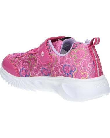 Deportivas de Niña GEOX J45E9D 09LHH J ASSISTER C8238 FUCHSIA-MULTICOLOR