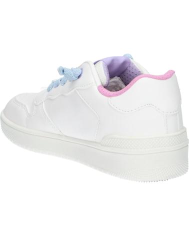 Sneaker für Mädchen GEOX J45HXD 0003W J WASHIBA C0653 WHITE-MULTICOLOR C0653