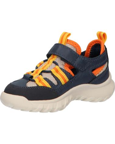 Esportes  de Menino GEOX J45LUA 014ME J SIMBYOS C0014 BLUE-BEIGE