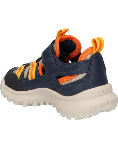 Esportes  de Menino GEOX J45LUA 014ME J SIMBYOS C0014 BLUE-BEIGE