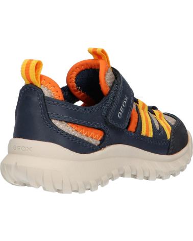 Esportes  de Menino GEOX J45LUA 014ME J SIMBYOS C0014 BLUE-BEIGE