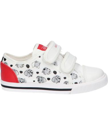 Esportes  de Menina e Menino GEOX B45D5C 0AN54 B KILWI WHITE-RED C0050