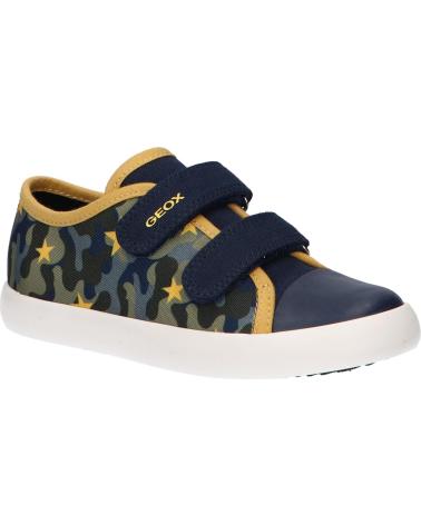 Sneaker für Junge GEOX B451NB 000AW B GISLI CF42Q NAVY-OCHRE