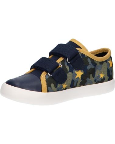 Sneaker für Junge GEOX B451NB 000AW B GISLI CF42Q NAVY-OCHRE