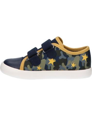 Sneaker für Junge GEOX B451NB 000AW B GISLI CF42Q NAVY-OCHRE